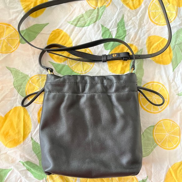 FOSSIL Gigi Small Drawstring Crossbody Black - Picture 2 of 5